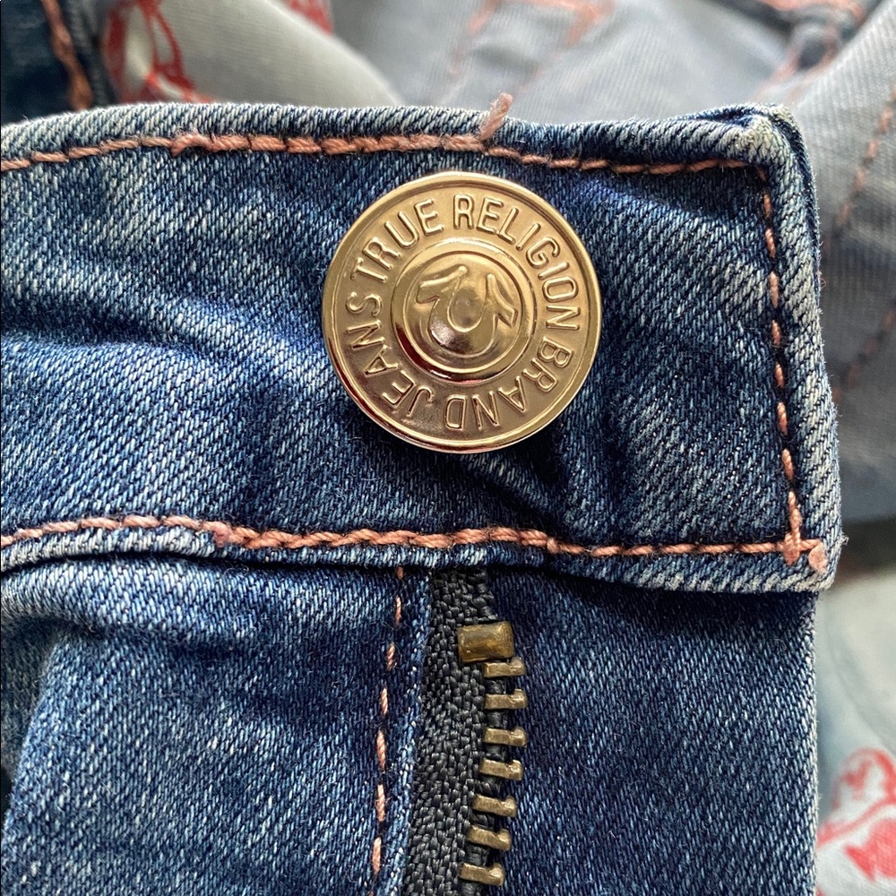 NWOT • True Religion Halle Mid Rise Super Skinny Jeans - Picture 13 of 14